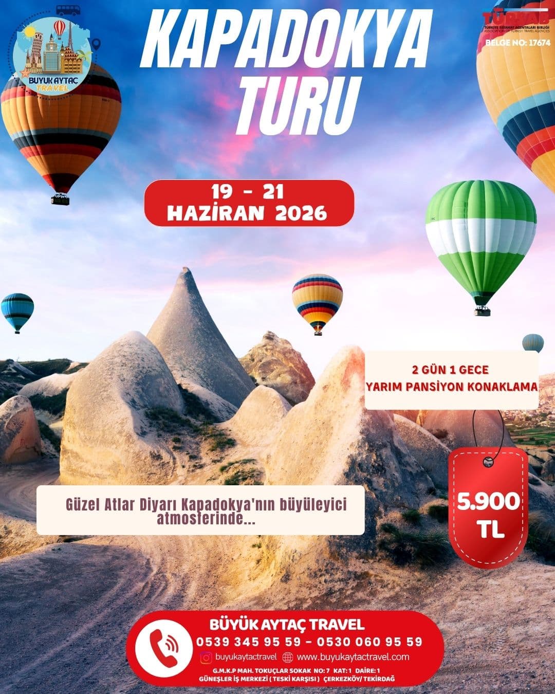 Çerkezköyden Hafta Sonu Kaçamak | 1 Gece 2 Gün Tur Önerileri