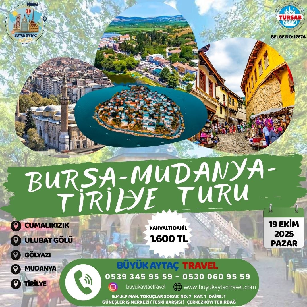Çerkezköy'den Günübirlik Tur Rehberi: En Yakın Destinasyonlar - Büyük Aytaç Travel Blog Görseli - 